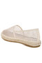 Women's Mesh Espadrille Loafers In Beige - 3