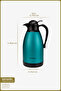 Grandio Stainless Steel Thermos Turquoise 2 Liter - 2
