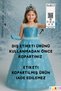 Frozen Frozen Elsa Costume Girls Children's Front Short Back Long Tailed Princess Dress - 8
