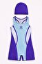 Quick-Dry Swimsuit for Girls with Shorts - 2