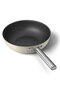 Cookware 50's Style 30 cm Wok Pan Cream - 3