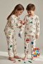 Paintable Birthday Themed Children's Pajama Set – Washable 24-Piece Pencil Gift Set - 6