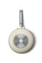 Cookware 50's Style 30 cm Wok Pan Cream - 5