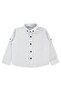 Eyeglass Embroidered Shirt for 2-5 Years Old - White - 3
