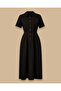 Belted Pocketed Short Sleeve Dress - 5