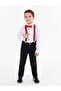 Eyeglass Embroidered Shirt for 2-5 Years Old - White