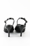 Genuine Leather Black Heeled Shoes - Rgn80124 - 4