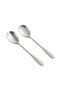 Metal Serving Utensil Set of 2 (S6) - 4