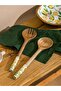 Mixed Wooden Serving Utensils Set of 2 (S6)