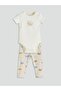 Organic Cotton Baby Boys Snapback Bodysuit and Leggings 2 Pack (S5)