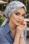 Soft Blue Tone Buckle Bonnet