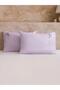 Flower Embroidery Set of Cotton Pillowcase 50X70 cm (S6) - 2