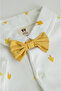 Sunny Mustard Suspender Shorts Set - 2