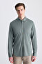 Ds Damat Comfort Khaki Knitted Shirt