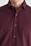 Ds Damat Comfort Burgundy Gabardine Shirt - 2