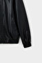 Slim Fit Black Plain Coat - 6