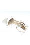 Valinto single strap women's Heeled Shoes white for big sizes - 4