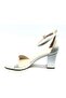 Valinto single strap women's Heeled Shoes white for big sizes - 3