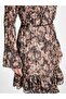 Floral mini dress - 4
