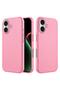 Apple iPhone 16 Plus Compatible Case with Velvet Inside and Erasable Launch Case Pink