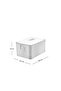 5 Pieces Small Size White Gray Striped Base Socks Bag 30x22x18 - 5