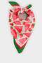 Patterned Satin Scarf for Girls G0351A8Ns