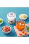 مفرمة ثوم كهربائية صغيرة، محضرة طعام محمولة، وخالية من مادة BPA، لتحضير الطعام في المطبخ - 7