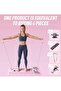 5-in-1 Foldable Pilates Reformer Board, Multi-Purpose Home Workout Machine with Timer - 4