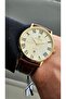 Men's Roman Numeral Classic Retro Watch - Rym-631820 Gold - 2
