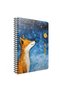 Pole Notes Spiral Plastic Cover 80 Sheets 17*24 Lined Notebook - 2