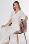 Short Sleeve Zakkum Classic Pajama Set with Lace Details 88-119 - 3