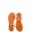 Women's Classic Orange Stylish Daily Flip-Flop Sandals - 2