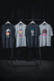 Gorillaz Russel Printed Oversize Unisex Washable White Tshirt - 5