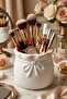 Makeup Organizer, Makeup Brush Holder, Makeup Organizer Set, White Color, Model 8