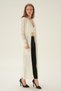 Cardigan lung alb 135 - 4