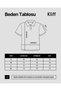Men's Oversized V-Neck Polo T-Shirt - 6
