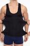 Premium Shapewear Black Men's Athlete Corset Athlete Waist Chest Belly Gynecomastia Recovery Upright Posture
