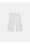 72262 100% Cotton Bermuda Shorts-White - 5