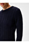 Hair Knitting Sweater Long Sleeve Crew Neck - 8