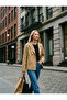 Long Sleeve Buttoned Gabardine Mock Neck Oversized Short Trench Coat