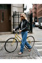 Long Sleeve Zippered Pocketed Stand Collar Faux Leather Crop Jacket