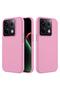 Xiaomi Redmi Note 13 Pro 5g Compatible Case Velvet Erasable Launch Case Pink