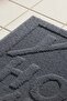 Home Embossed Cotton Piece 2-Piece Bathroom & Toilet Mat Set - 7