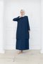 Women's Elegant Detailed Vertical Embroidered Tunic Dress