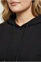 Large Size Pocketed Long Sleeve Hooded Zipper Cotton Sweatshirt 303800 - 5