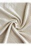 Premium Cotton Piece Beige Front Tie-Detail Beachwear Cropped Skirt Set 8076 - 5