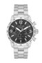 Sapphire Glass Sports Silver - Black Men's Watch Nc08-29420706-Absm