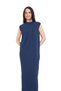 Oversize(44-48) Zero Sleeve Ribbed Dress