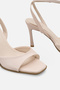 Skin Skin Ankle Strap High Heel Shoes - 6