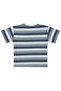 Striped T-Shirt for Ages 10-13 - Navy Blue for Ages 10-11 - 2
